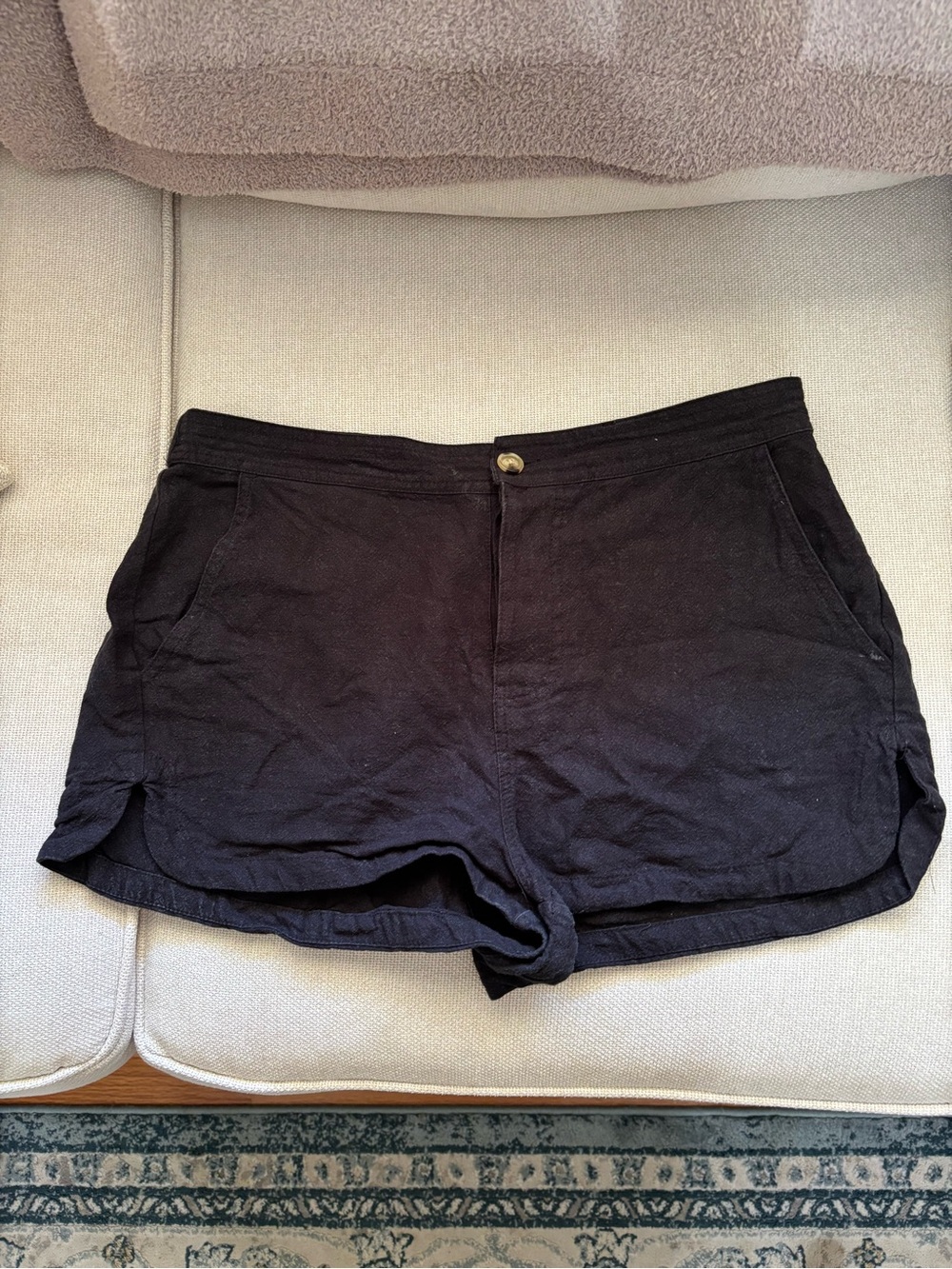 O'Neill Black Women's Casual Shorts with Side Pockets